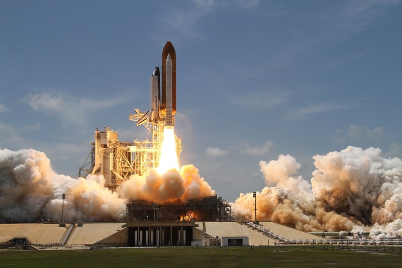 Space Shuttle Discovery Lift Off